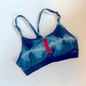 Nike Blue and Orange Sports Bra